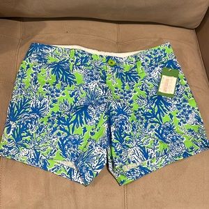 NWT Lilly Pulitzer Callahan Shorts Size 6